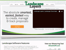 Tablet Screenshot of landscapelayers.com